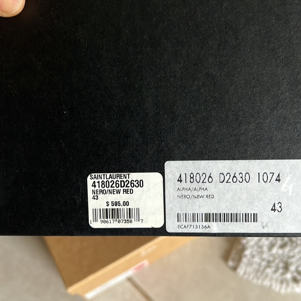 Men saint Laurent sneakers Working deals must go almost will provide more pics - Picture 4 of 4